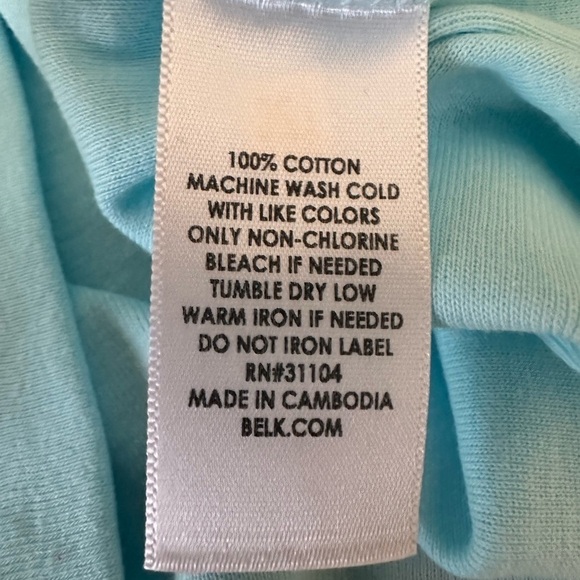 Kim Rogers 3/4 Sleeve with Button Accents NWT - Picture 4 of 4